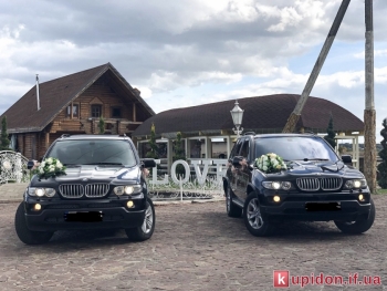 BMW X5 весільний кортеж